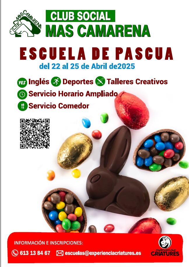 EXPERIENCIA CRIATURES. CAMPUS DE PASCUA